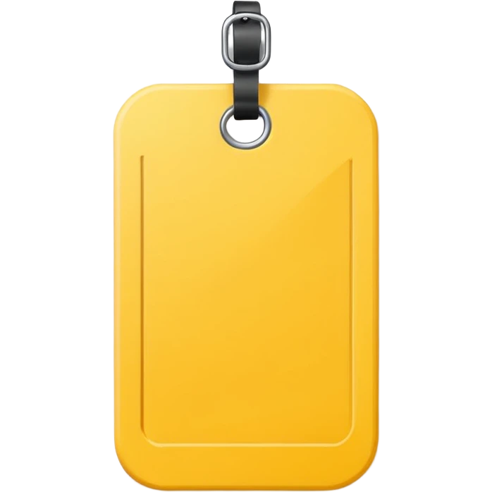  yellow Price tag emoji