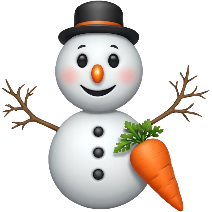 snowman with no scarf  emoji