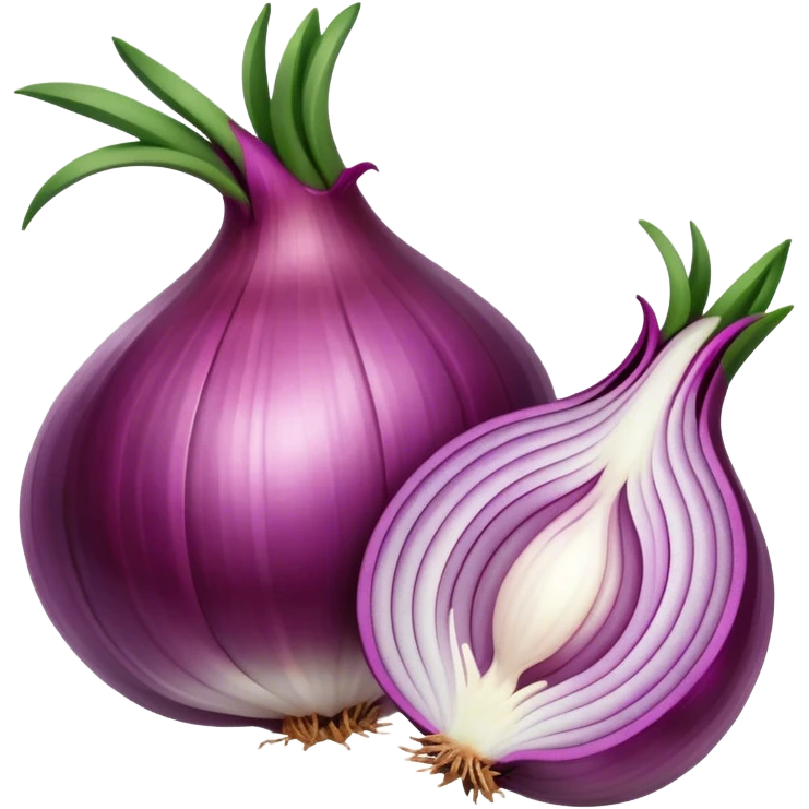 shallot full purple without face emoji
