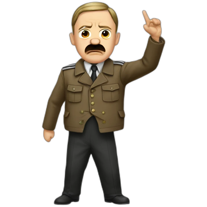 Hitler qui dab emoji