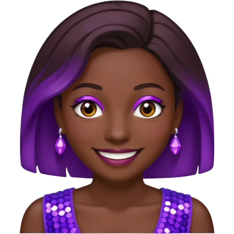 Paillete voilette emoji