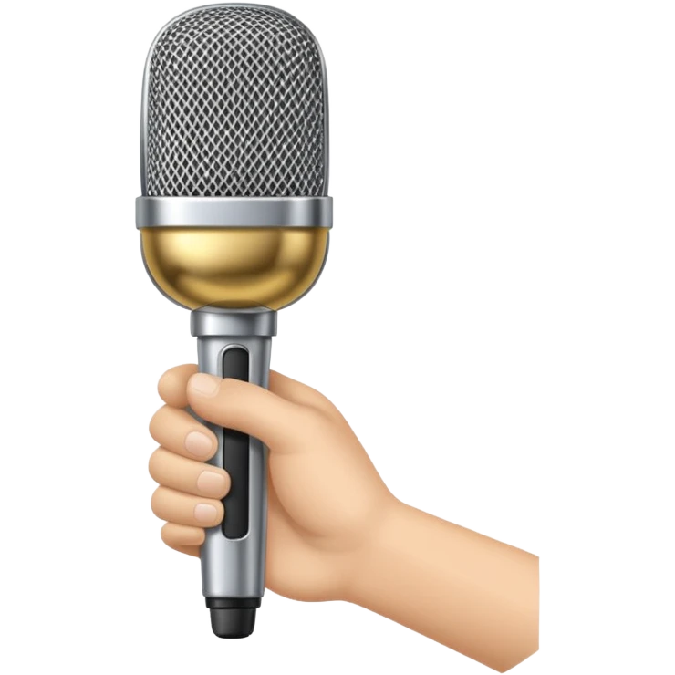 Mic drop emoji