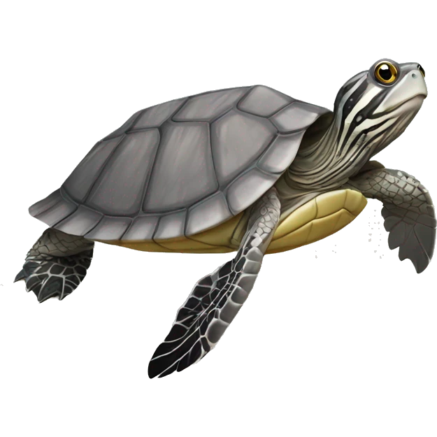 grey map turtle emoji
