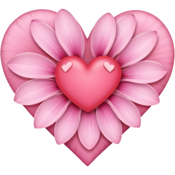 Heart shape of this flower 🌸 emoji