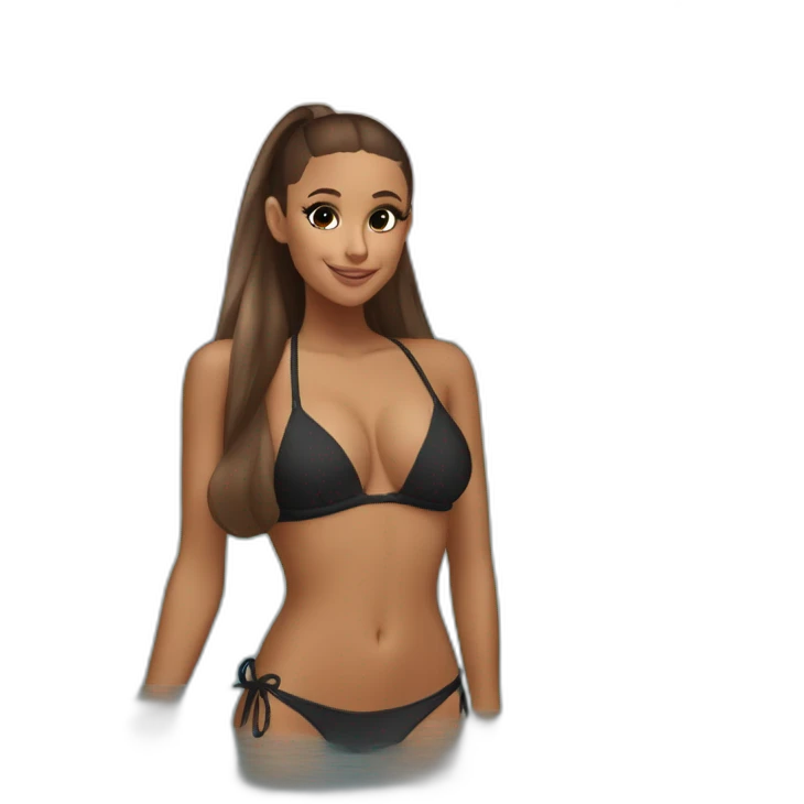 Ariana-grande-bikini emoji