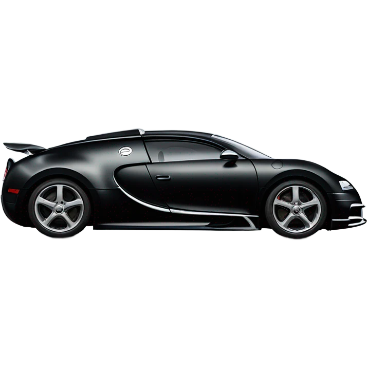 Black Bugatti  emoji