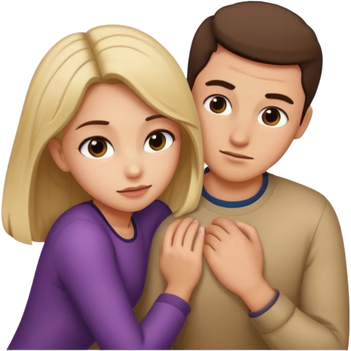 Girl bent over with guy behind her emoji