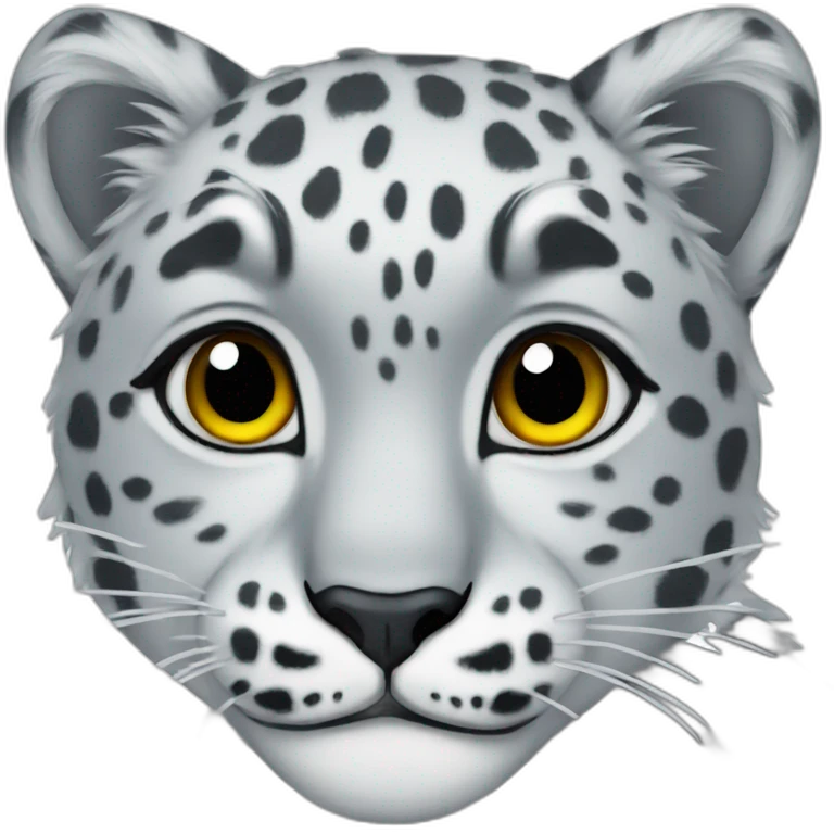 Snow leopard emoji