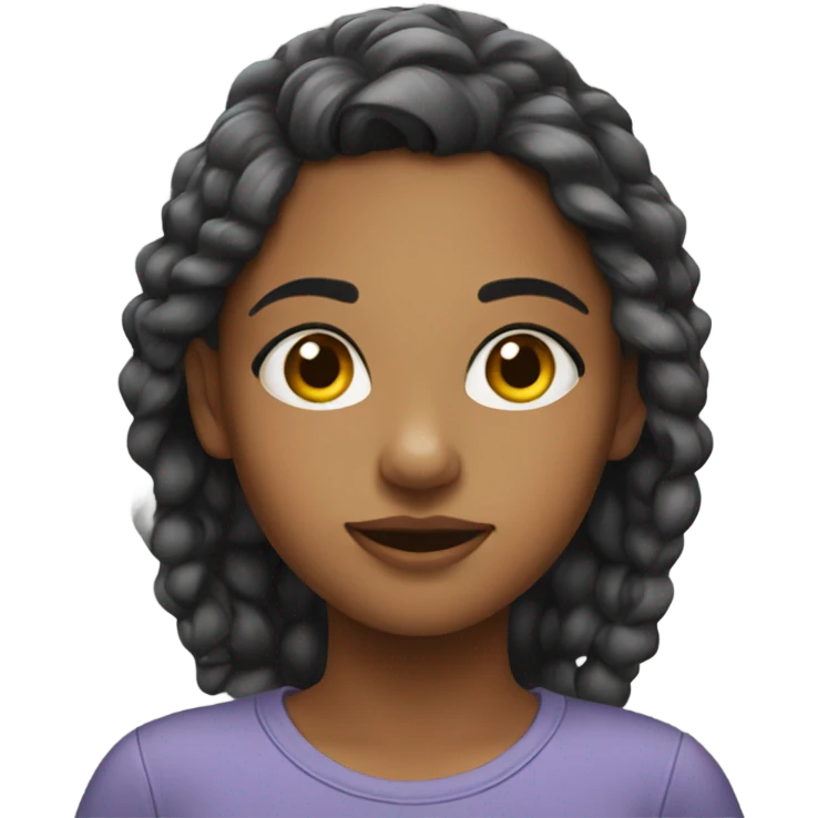 a mix girl  emoji