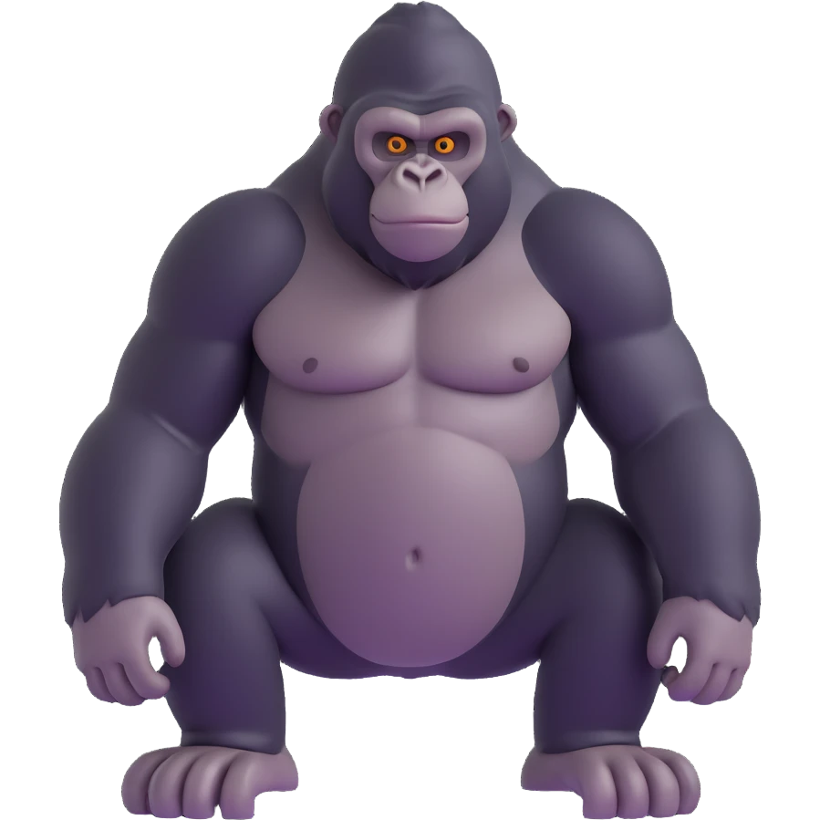 Gorilla emoji