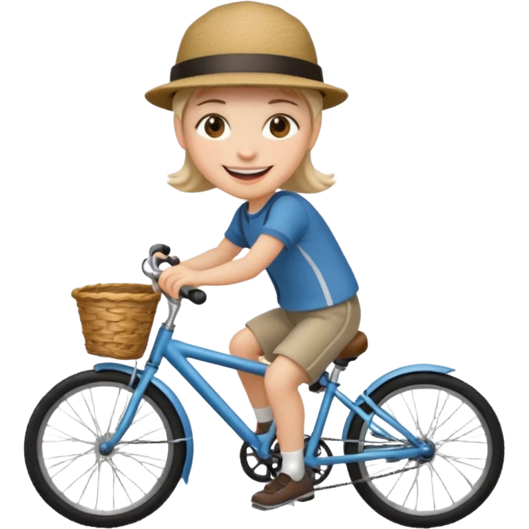 Make emoji of scout on bike emoji