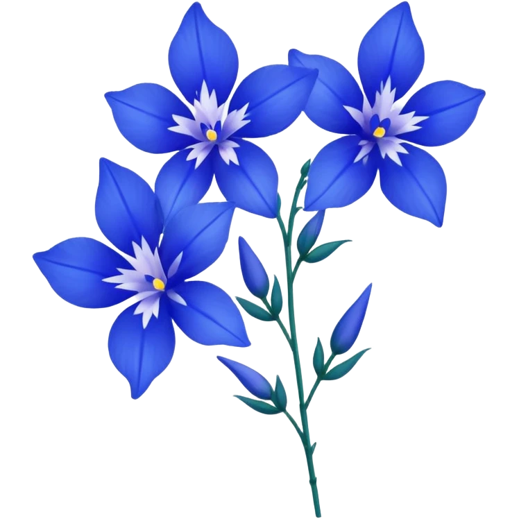 Larkspur emoji