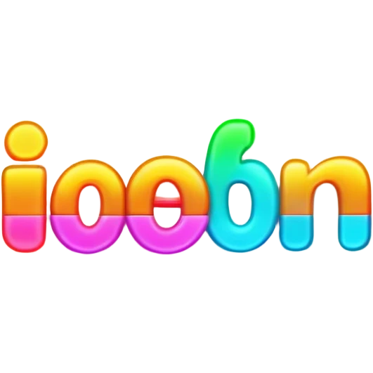 Neon words emoji