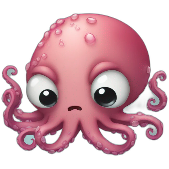 Crying octopus  emoji