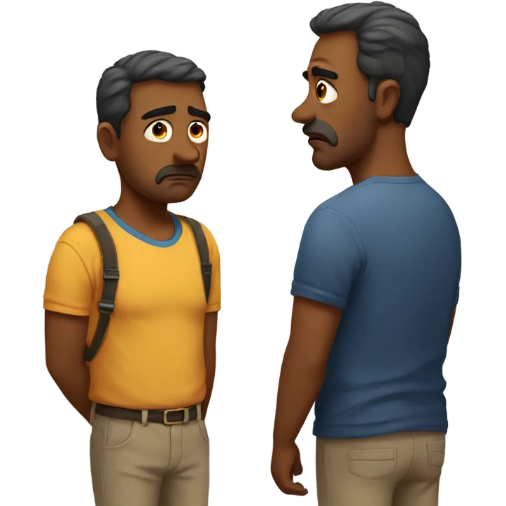 Disappointed dad emoji