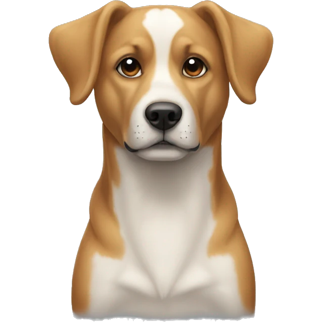 Chien qui aboie emoji