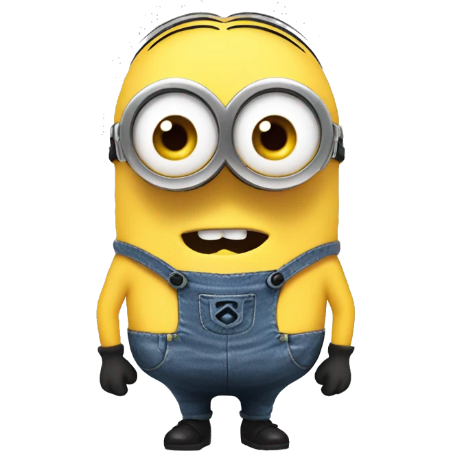 Minion with muscles emoji