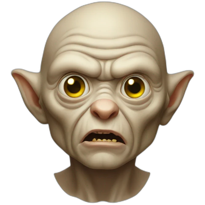 Thinking Golum emoji