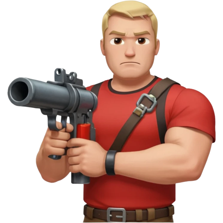 The Heavy from TF2 emoji