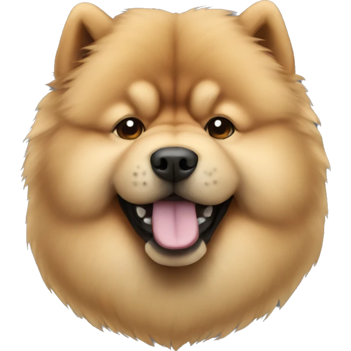 Chow chow emoji