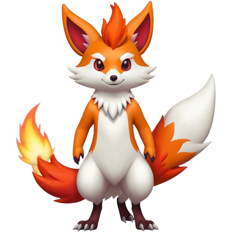Zangoose-Braixen-hybrid-creature emoji