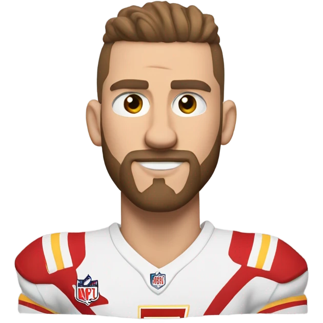 Travis kelce bending  emoji