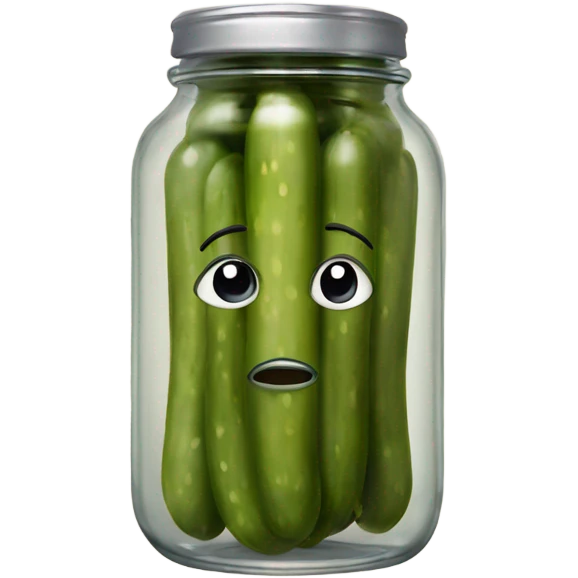 pickles in a jar emoji
