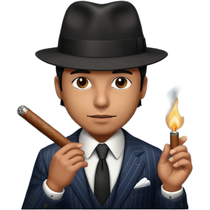 Peux tu me faire un gangster  🙏🏽  emoji