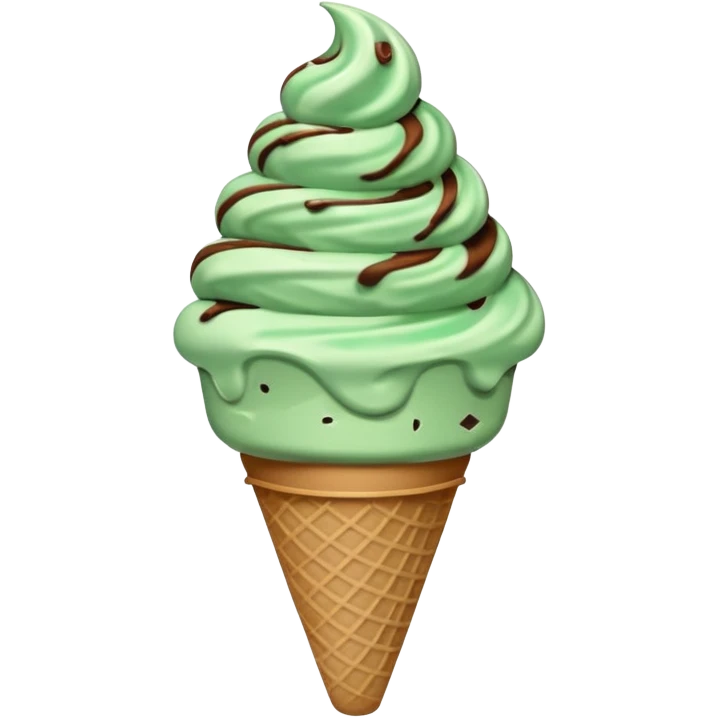 mint chocolate chip emoji