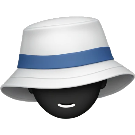 Bucket hat emoji