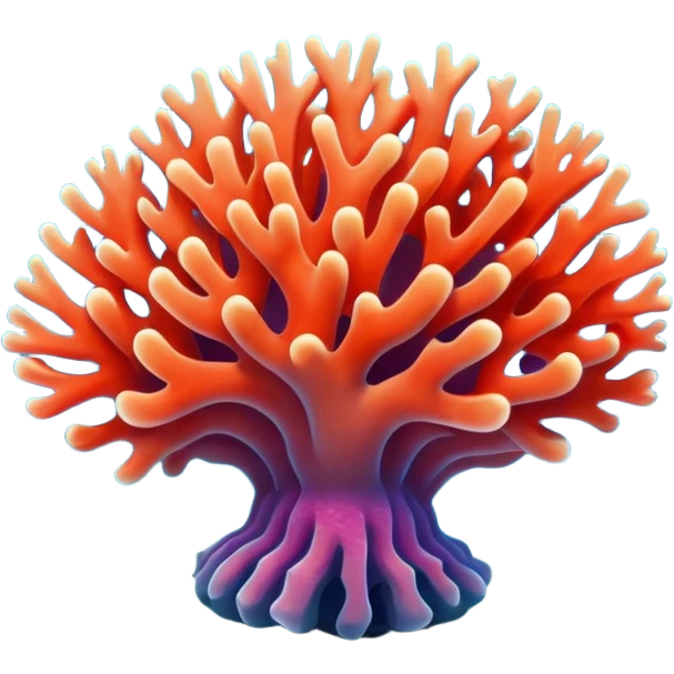 Coral emoji