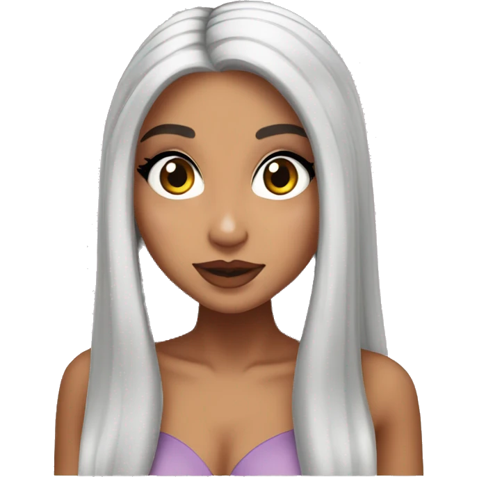 Ariana grande y Una bruja emoji