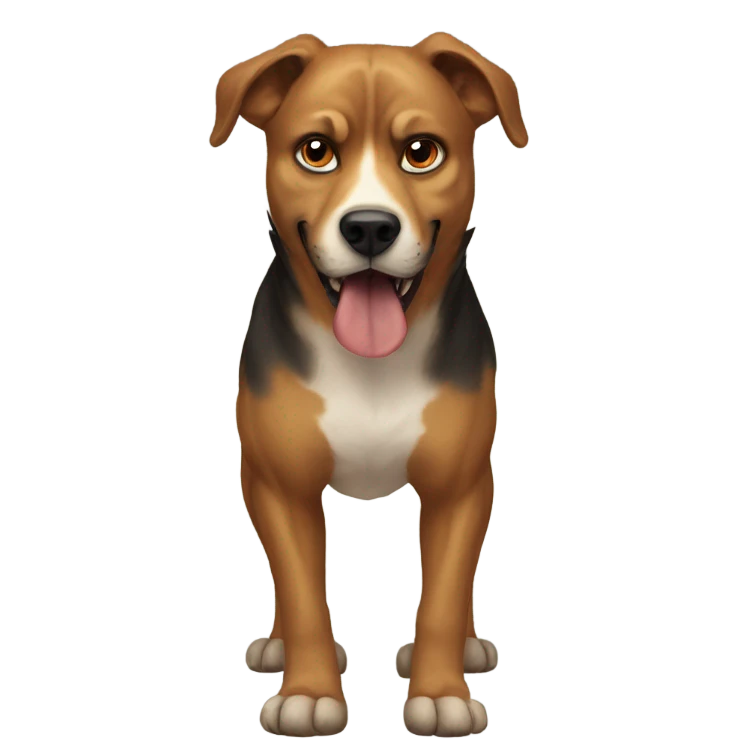 Fierce dogs emoji