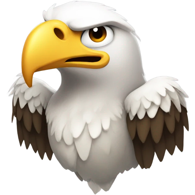Big fat eagle emoji