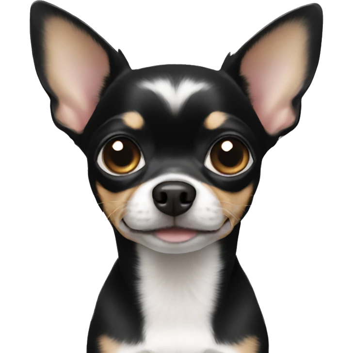 black chihuahua emoji