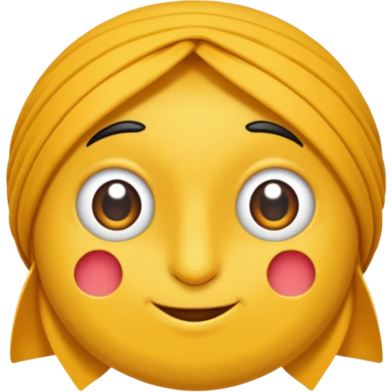 Mavi yüz  emoji