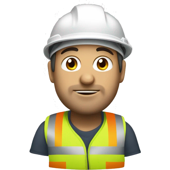 arquitectA con casco blanco  emoji