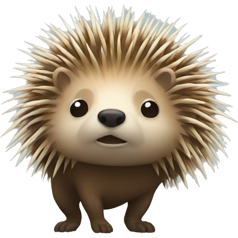 Porcupine  emoji