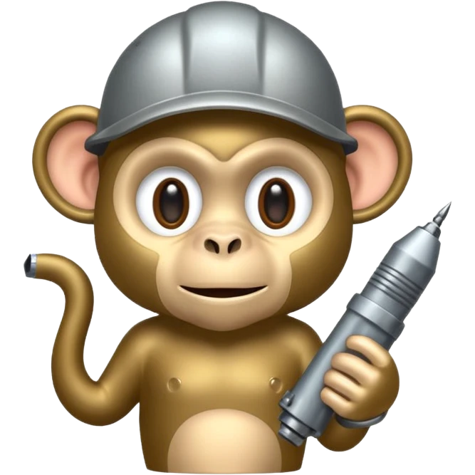 Drill monkye emoji