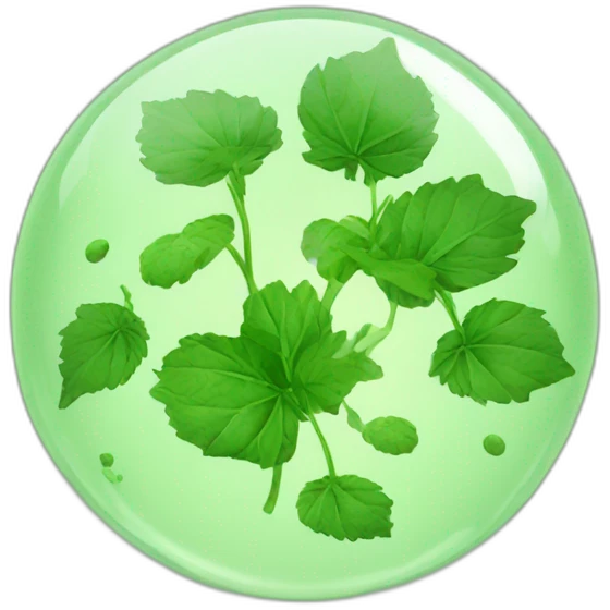 weed bubble emoji