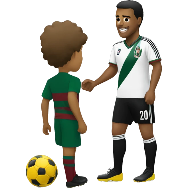 the fluminense stepping on botafogo emoji