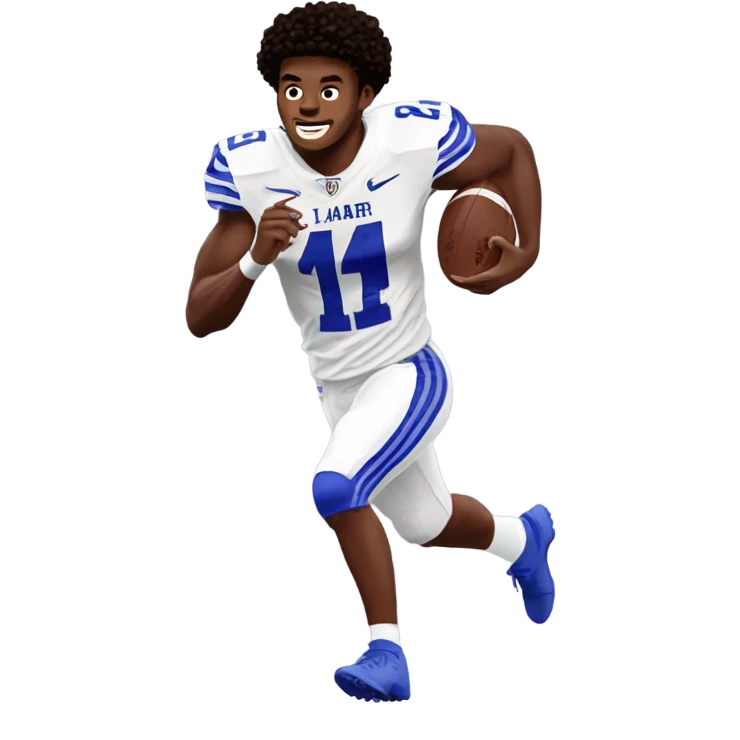 Josh Allen running over Lamar Jackson  emoji