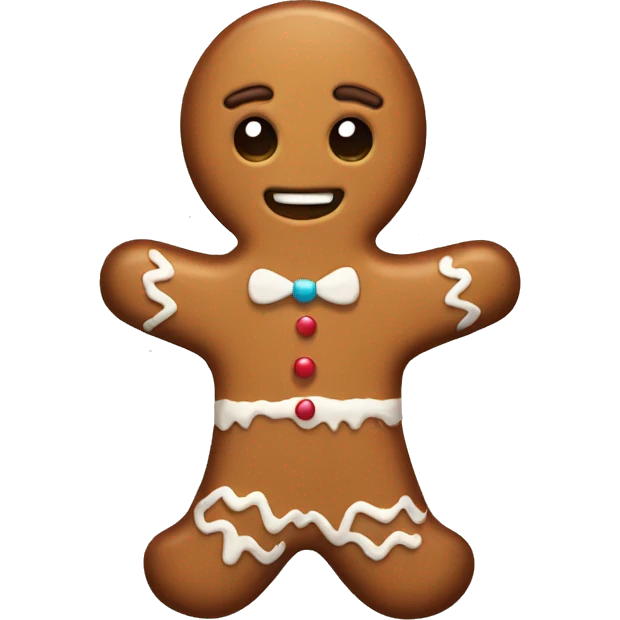 Gingerbread emoji