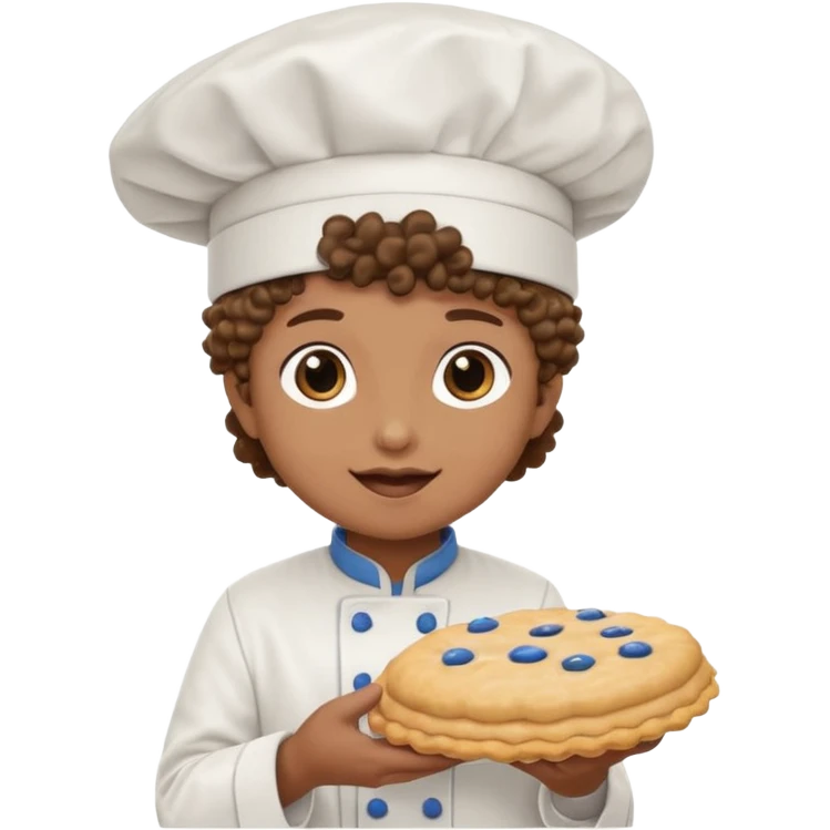 Pookie curlymoon pie emoji