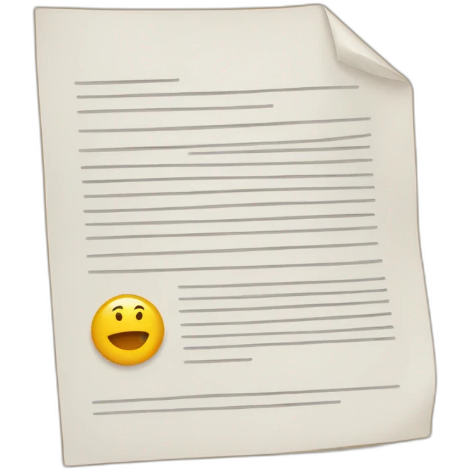 document emoji