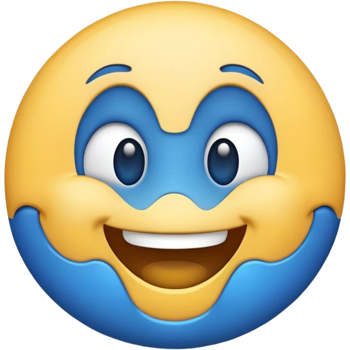 Emoji Azul emoji