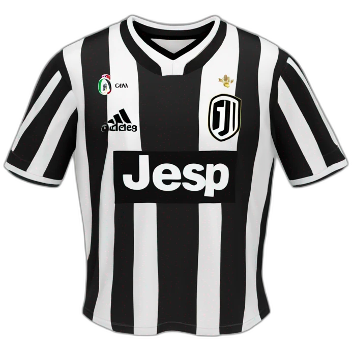 Juventus jersey emoji
