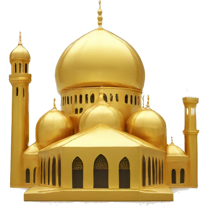 Golden Mosque emoji
