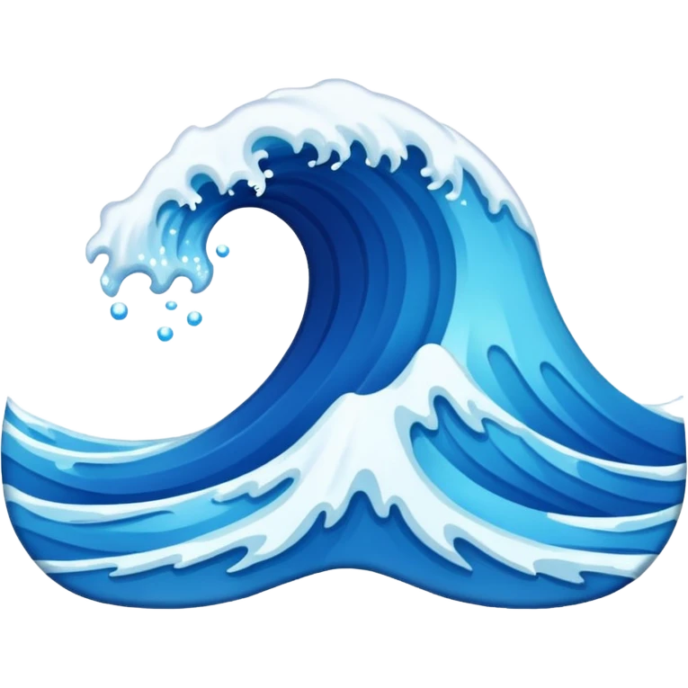 onda do mar emoji