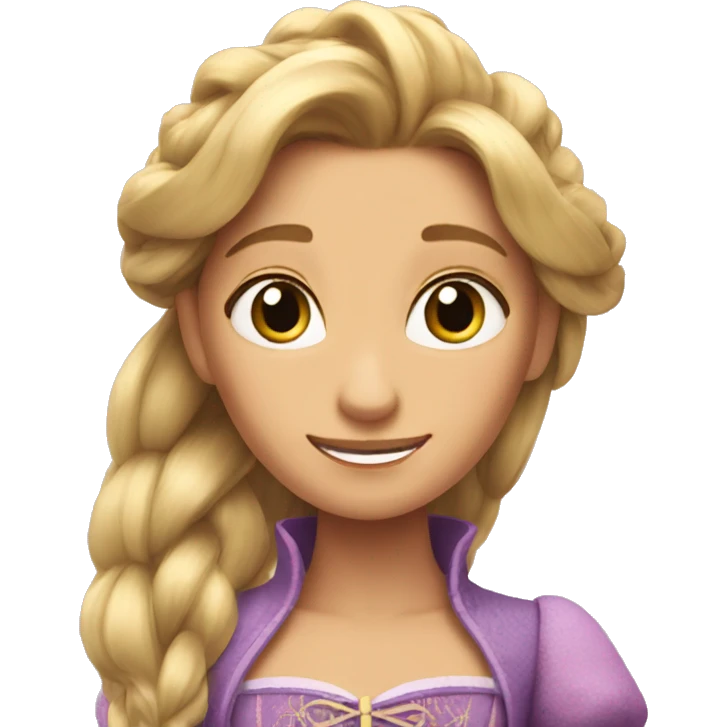 Rapunzel emoji